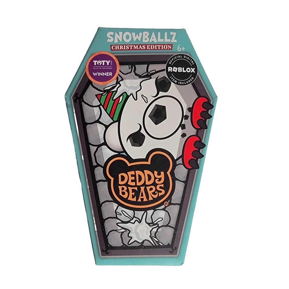 Deddy Bear SNOWBALLZ S2 Christmas Edition with Roblox Code Xmas